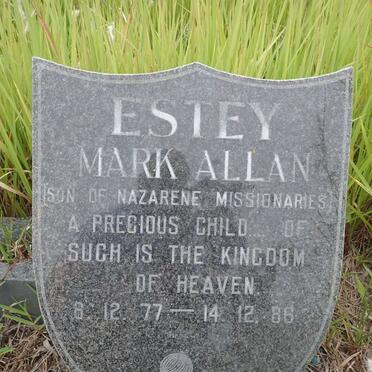 ESTEY Mark Allan 1977-1986
