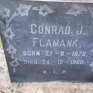 FLAMANK Conrad J. 1878-1960