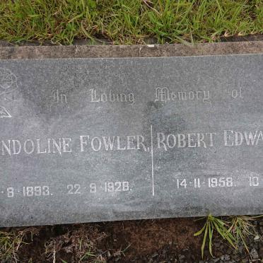 FOWLER Gwendoline 1893-1928 :: LEE Robert Edward 1958-1959