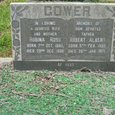 GOWER Robert Albert 1900-1971 &amp; Robina Ross 1895-1968