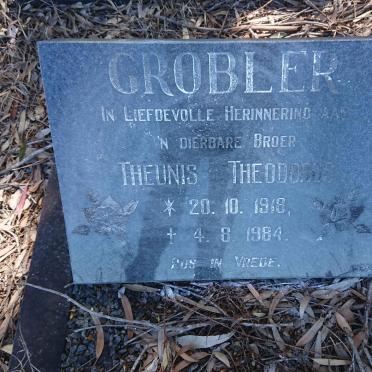 GROBLER Theunis Theodorus 1918-1984