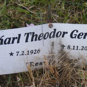 GERNER Karl Theodor 1926-2004