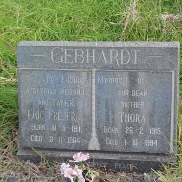 GEBHARDT Eric Frederic 1911-1964 &amp; Thora 1915-1994