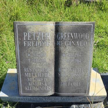 GREENWOOD Reginald 1904-1964 :: PETZER Freddie 1934-1992