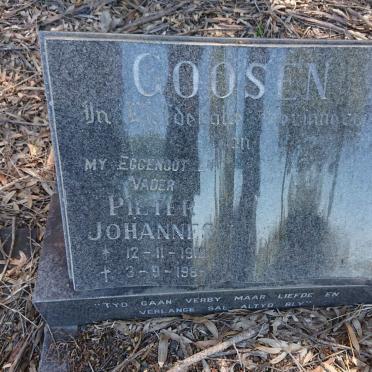 GOOSEN Pieter Johannes 1919-1985