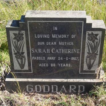 GODDARD Sarah Catherine -1967
