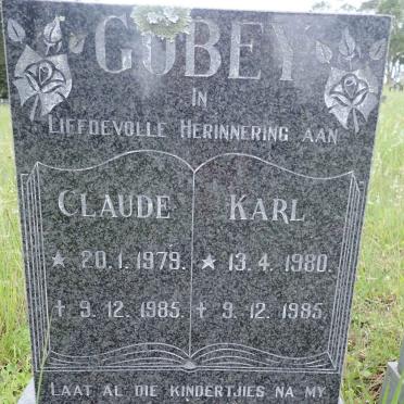 GOBEY Claude 1979-1985 :: GOBEY Karl 1980-1985