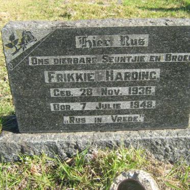 HARDING Frikkie 1936-1948