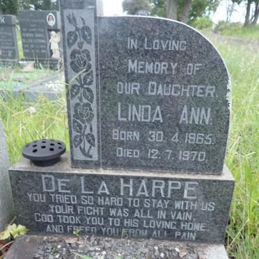 HARPE Linda Ann, de la 1965-1970