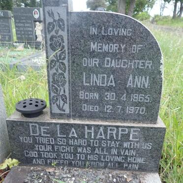 HARPE Linda Ann, de la 1965-1970