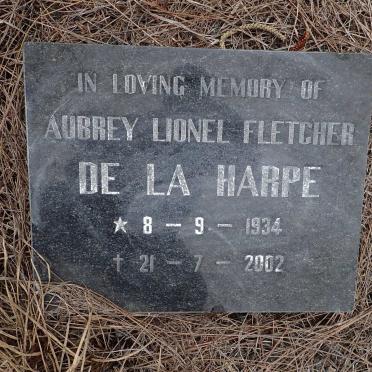HARPE Aubrey Lionel Fletcher, de la 1934-2002