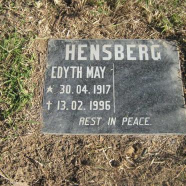HENSBERG Edyth May 1917-1996