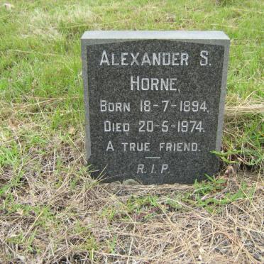 HORNE Alexander S. 1894-1974