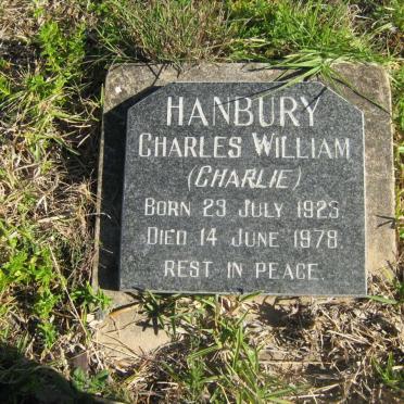 HANBURY Charles William 1923-1978
