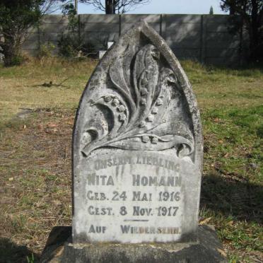 HOMANN Nita 1916-1917
