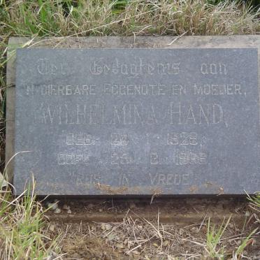 HAND Wilhelmina 1928-1966