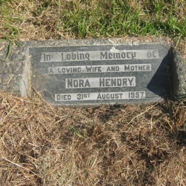 HENDRY Nora -1957