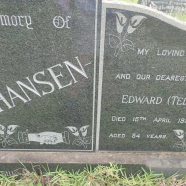 HANSEN Edward -1958 &amp; Maria -1968