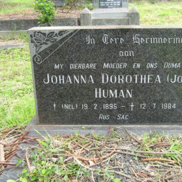 HUMAN Johanna Dorothea 1895-1984