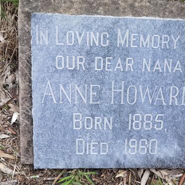 HOWARD Anne 1885-1960