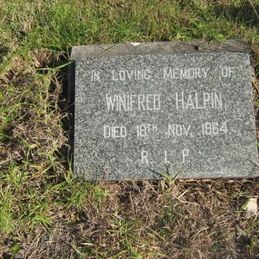 HALPIN Winifred -1964