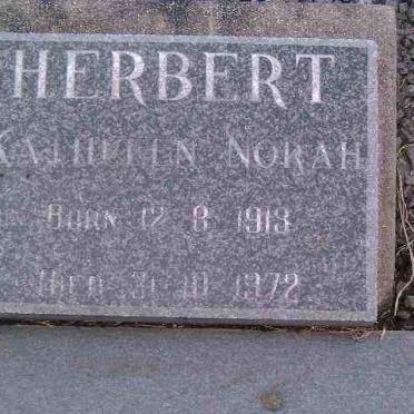 HERBERT Kathleen Norah 1918-1972