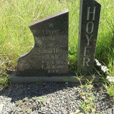 HOYER Dorothy Jean 19?1-1990