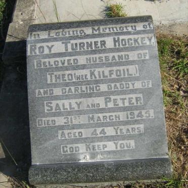 HOCKEY Roy Turner -1945