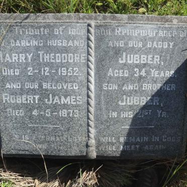 JUBBER Harry Theodore -1952 :: JUBBER Robert James -1973