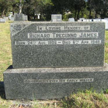 JAMES Richard Tregunno 1906-1948