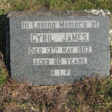 JAMES Cyril -1962