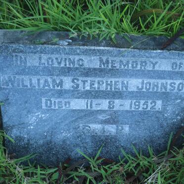 JOHNSON William Stephen -1952