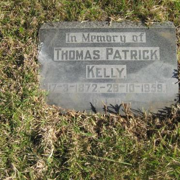 KELLY Thomas Patrick 1872-1959