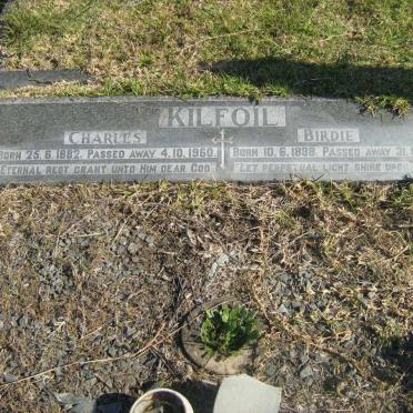 KILFOIL Charles 1882-1960 &amp; Birdie 1888-1967
