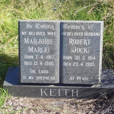 KEITH Robert 1914-1989 &amp; Marjorie 1917-1986 