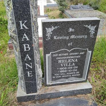 KABANE Helena Villa 1908-1998