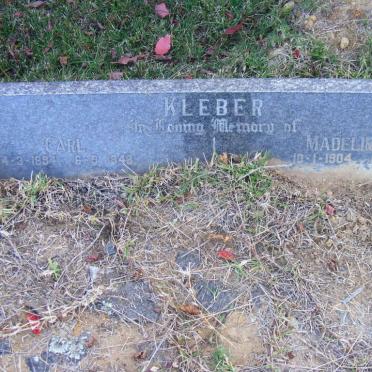 KLEBER Carl 1894-1948 &amp; Madeline IVES 1904-1966