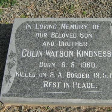 KINDNESS Colin Watson 1960-1983