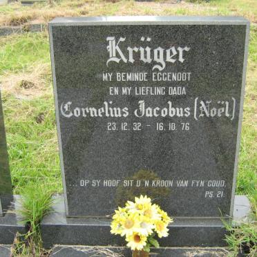 KRUGER Cornelius Jacobus 1932-1976