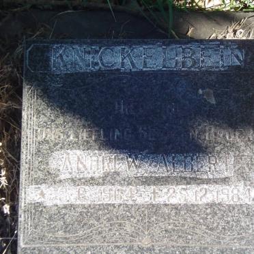 KNICKELBEIN Andrew Albert 1964-1984