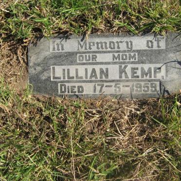 KEMP Lillian -1959