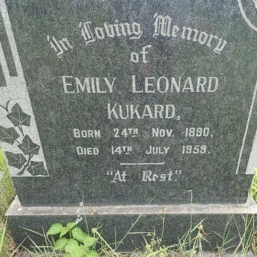 KUKARD Emily Leonard 1890-1959