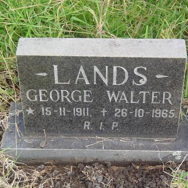 LANDS George Walter 1911-1965