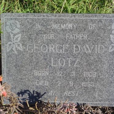 LOTZ George David 1909-1963