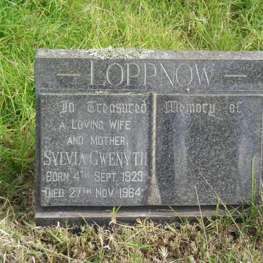LOPPNOW Sylvia Gwenyth 1923-1964