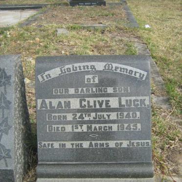 LUCK Alan Clive 1940-1945