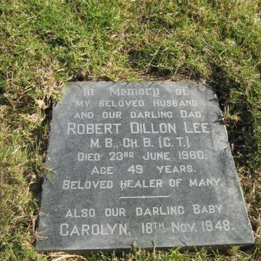 LEE Robert Dillon -1960 :: LEE Carolyn -1948