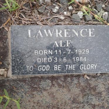 LAWRENCE Alf 1929-1984