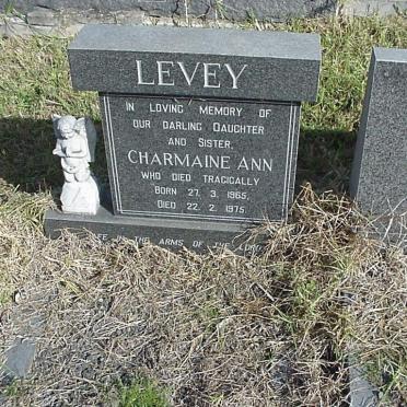 LEVEY Charmaine Ann 1965-1975