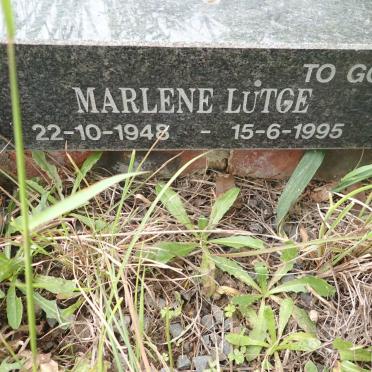 LUTGE Johannes Christian 1948-1999 &amp; Marlene 1948-1995